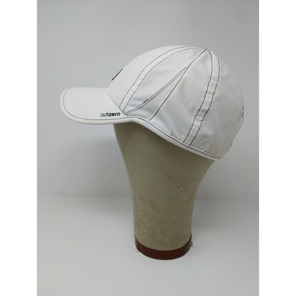 Adidas Climacool Hat White OSFA Embroidered Logo Polyester Blend - Picture 4 of 10